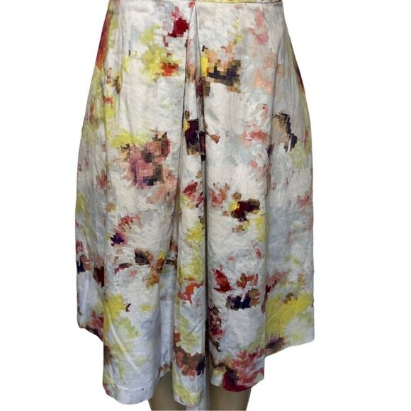 Hunter Bell Pink and White Halter Midi Dress - Picture 7 of 10